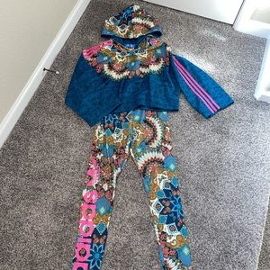 Adidas x The Farm Borbomix Legging and Hoodie Set